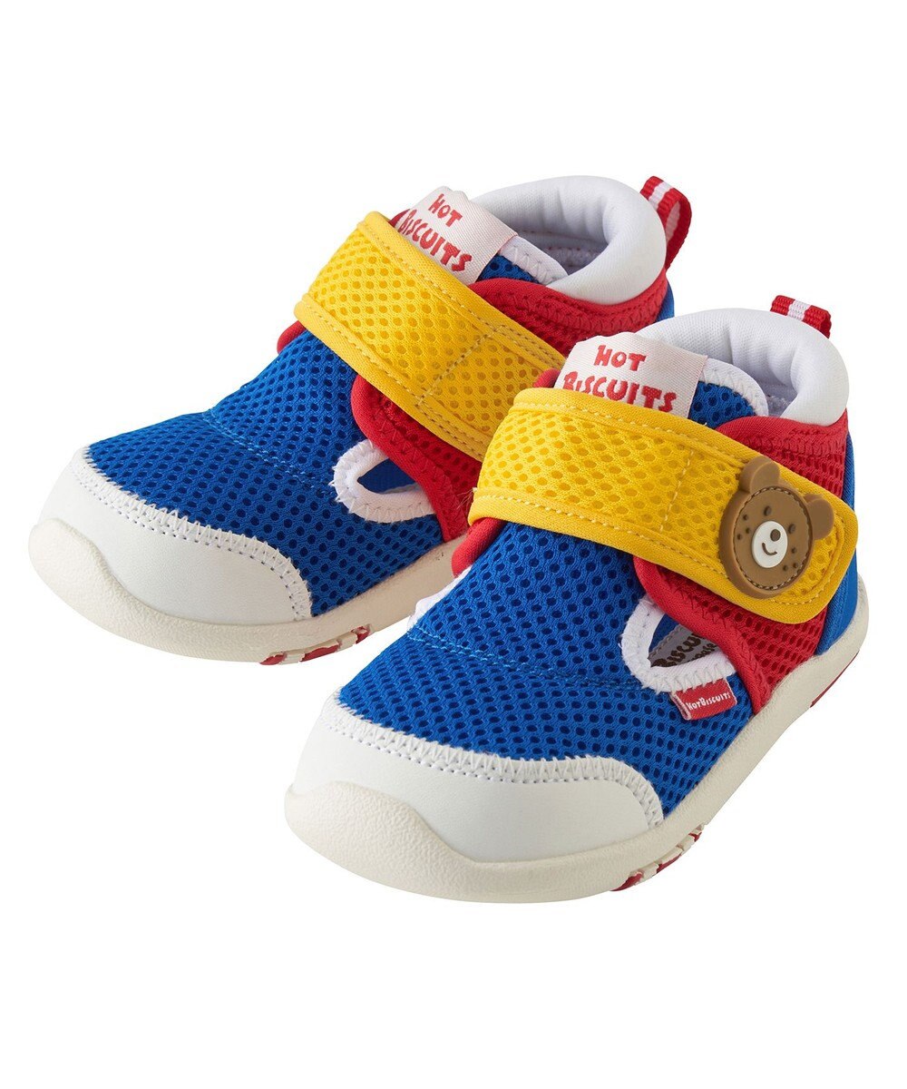 MIKI HOUSE HOT BISCUITS 【13-14.5cm】ダブルラッセル サマーセカンドベビーシューズ 