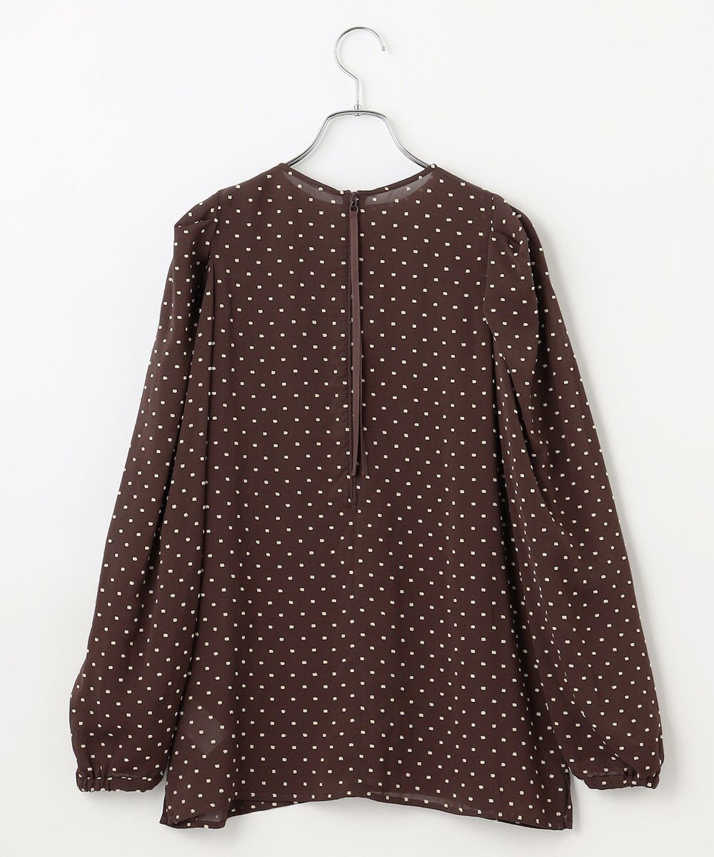 #Newans シアーパフスリーブブラウス 