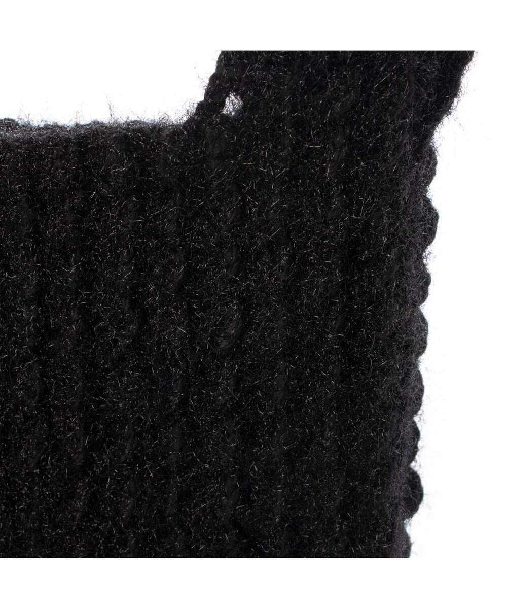 UNBILLION カシュカシュ cachecache / 柄編みニットショッパーバッグ 