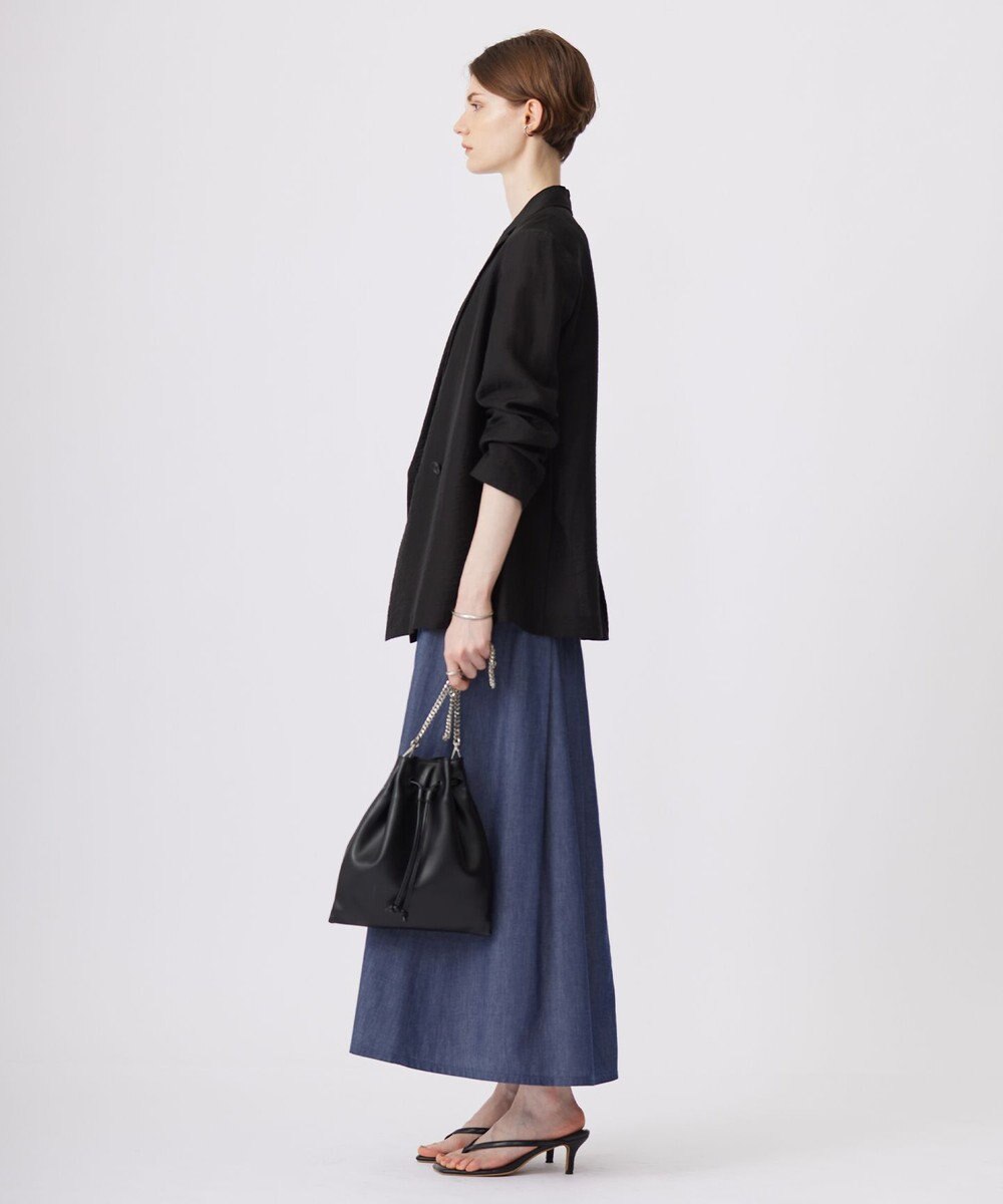 ICB L 【洗える】リヨセルナイロンワッシャー ジャケット 