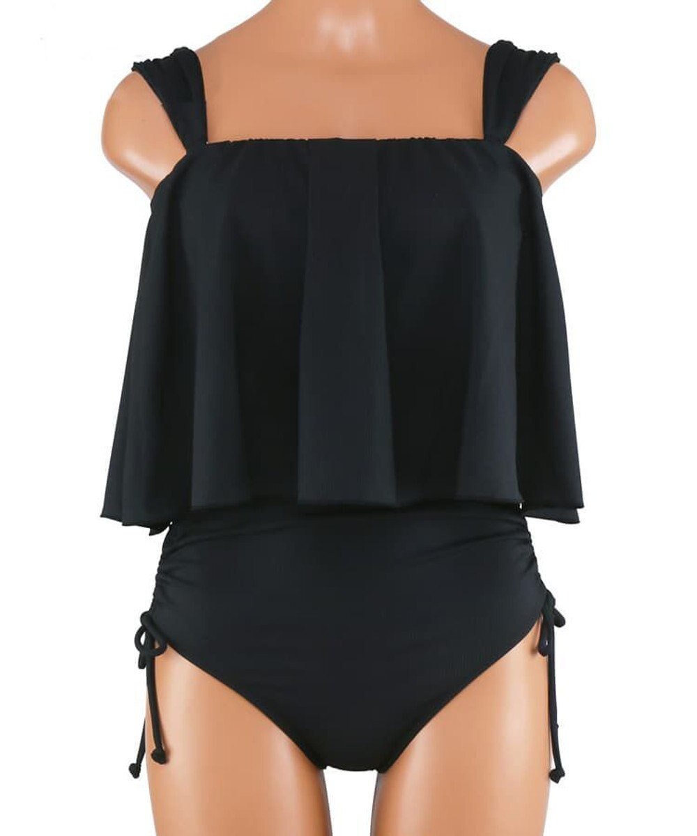 San-ai Resort（三愛水着楽園） ワンピ見えハイウエストビキニ　9M・11L　【San-ai Resort（サンアイリゾート）】 