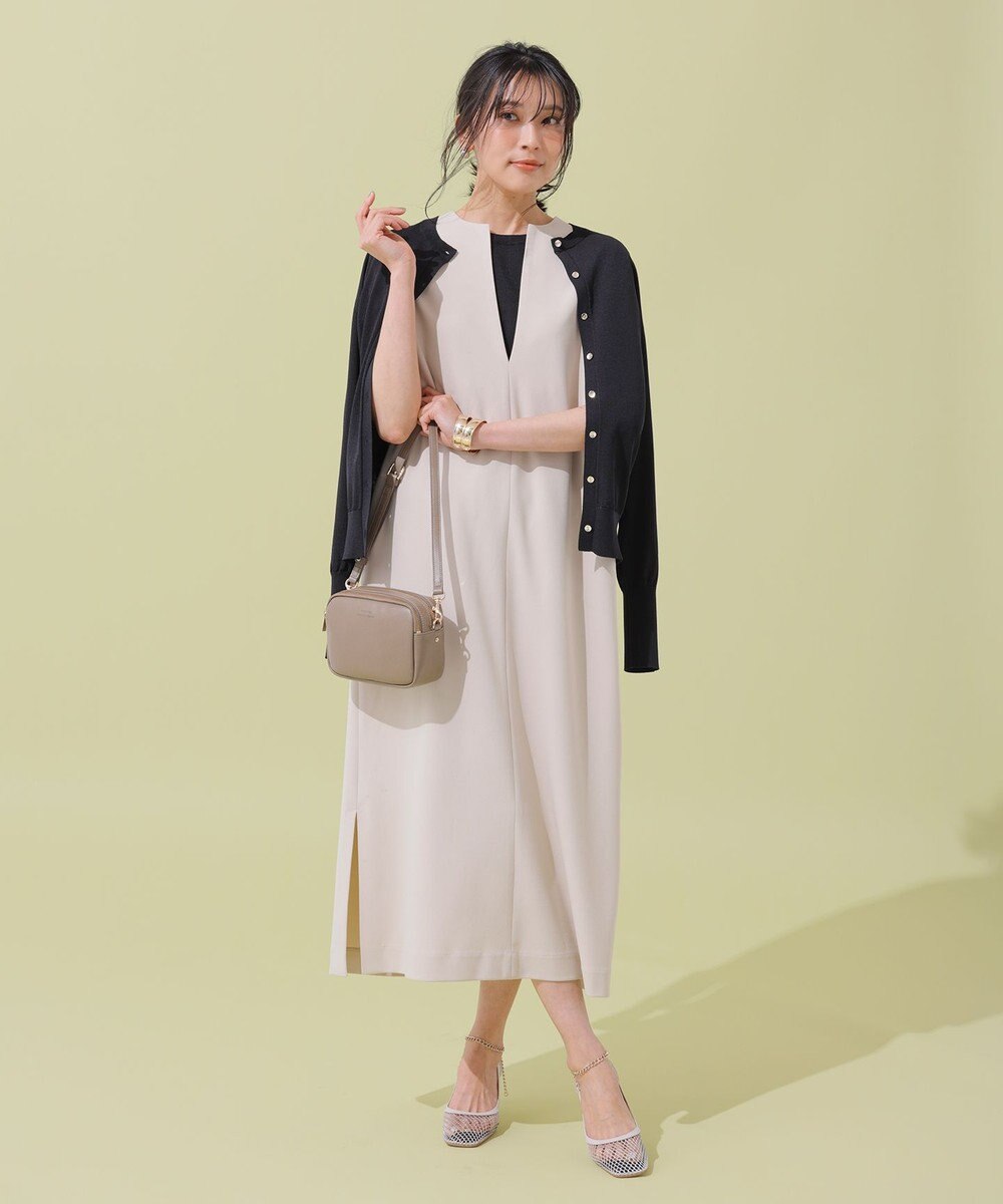 UNFILO 【抗菌防臭】スゴ機能 ニット カーディガン 