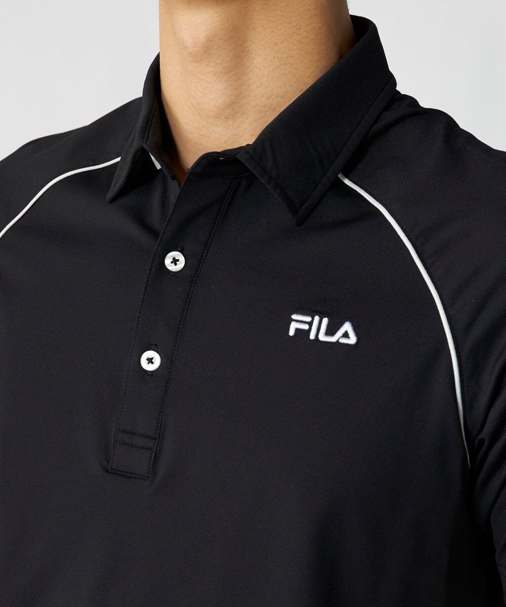 FILA GOLF／marie claire 【FILA GOLF】ラグラン半袖ポロシャツ 
