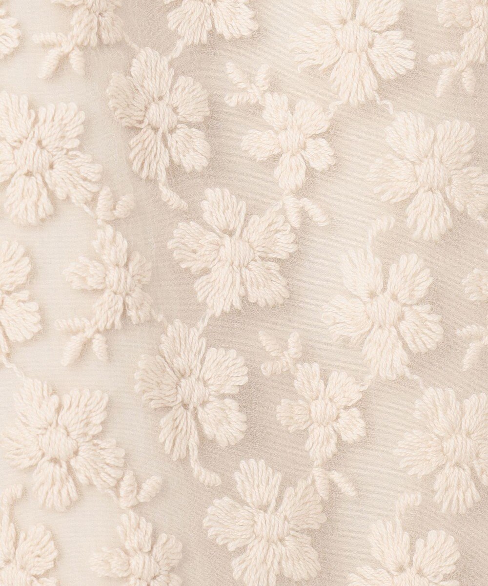 自由区 【カトリエムブーケ】Fleurs flottantes フラワーモチーフスカート 