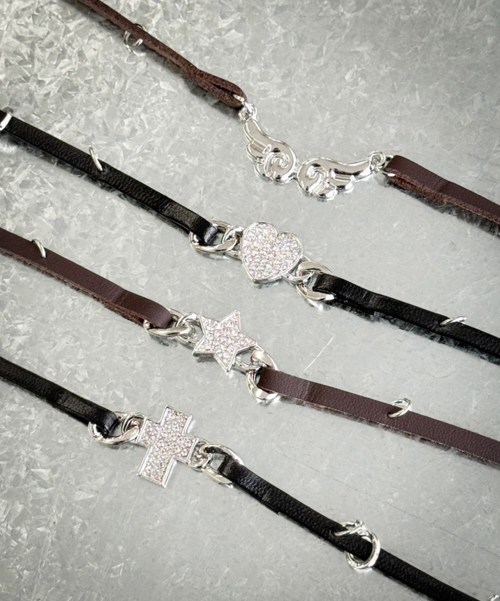 WEGO LキラモチーフPUチョーカー 