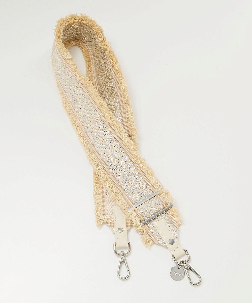 TOPKAPI 【TREASURE TOPKAPI】フリンジ ショルダーベルト 70mm 