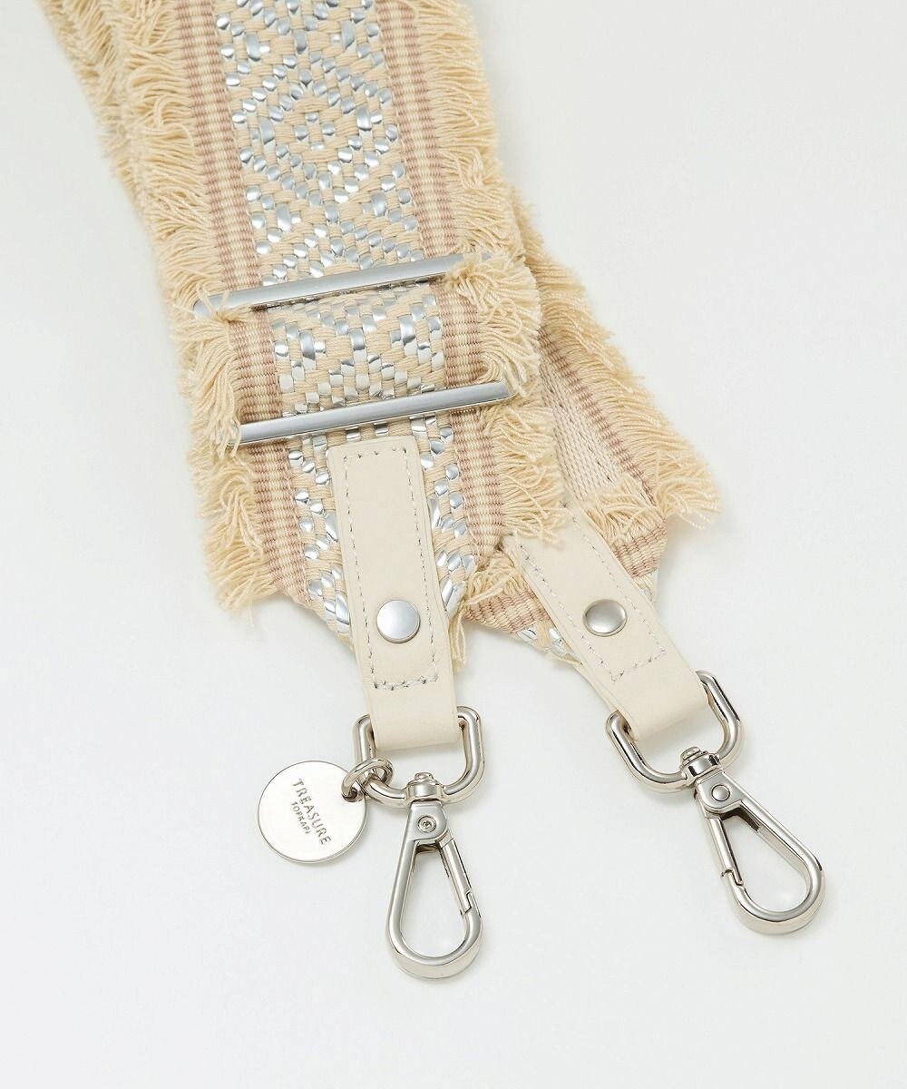 TOPKAPI 【TREASURE TOPKAPI】フリンジ ショルダーベルト 70mm 