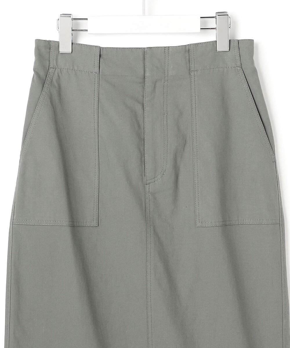 23区 L 【先行予約】スラブツイルストレッチ Iライン スカート 