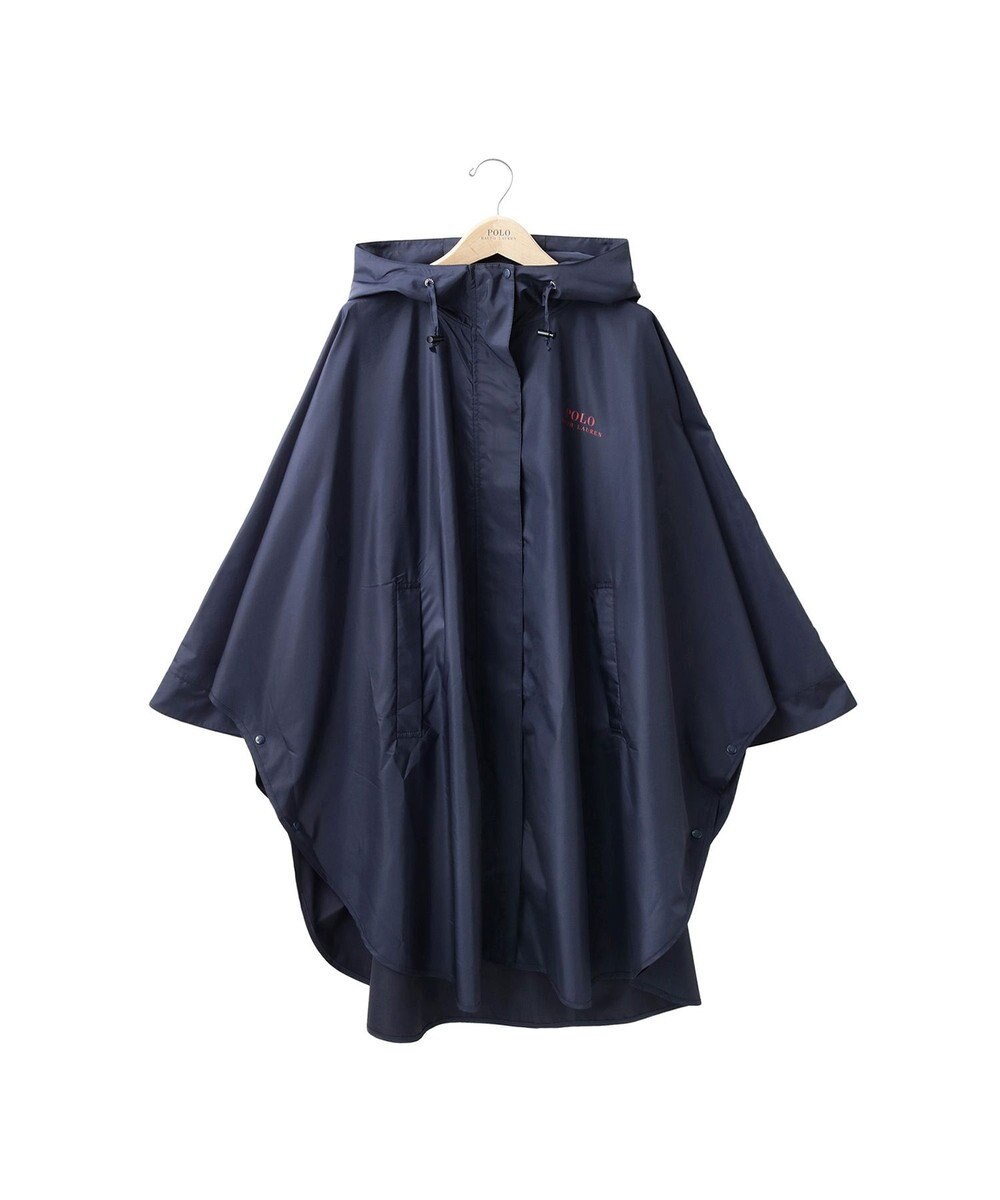 MOONBAT POLO RALPH LAUREN(ポロ ラルフローレン) 【C-zeroはっ水】レインコート ポンチョ 収納袋付き ポロベア ワンポイント 無地 ミリタリー風 