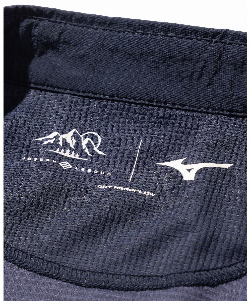 JOSEPH ABBOUD MOUNTAIN 【吸水速乾・通気性】ミズノコラボ DRY AEROFLOW ポロシャツ 