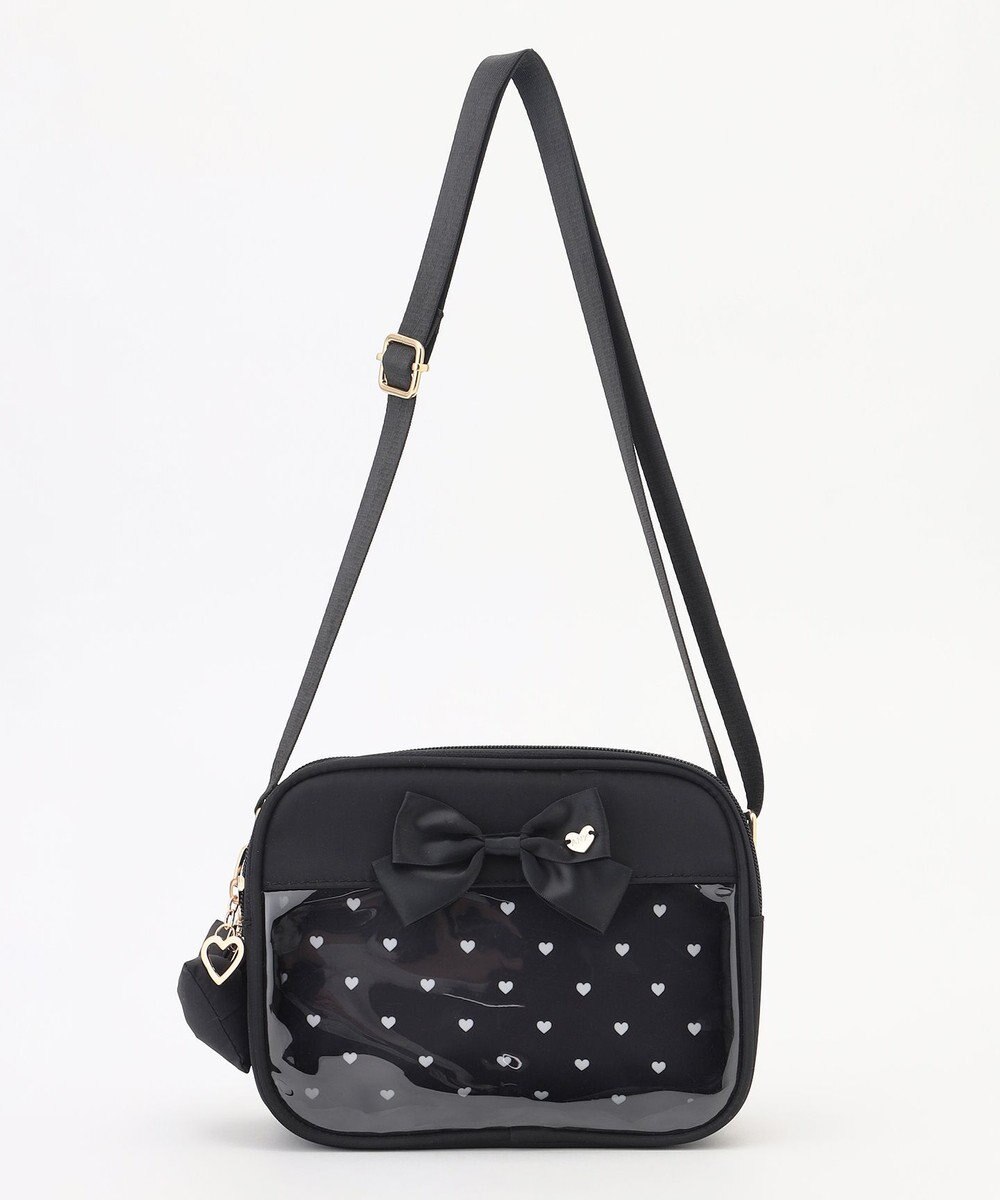 ANY KIDS クリアポケットショルダーバッグ 