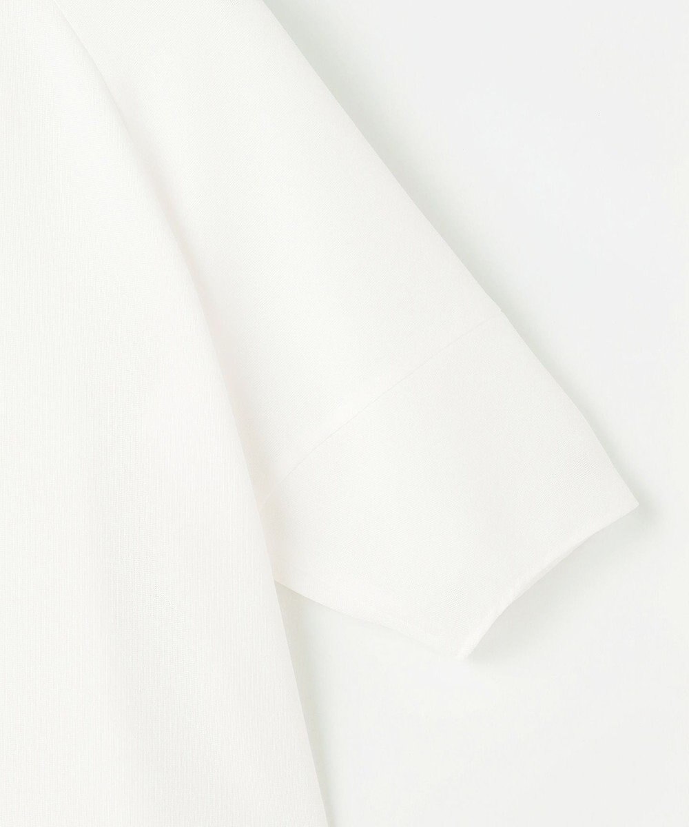 自由区 L 【人気素材・NEWデザイン】ラスティックメッシュラグランスリーブ ブラウス 