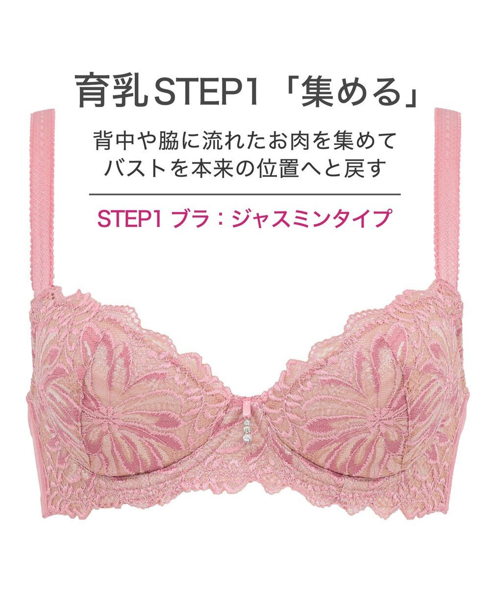 BRADELIS New York 【BRADELIS New York / 育乳補整ブラ・STEP1 集める】ジャスミンステップ1ブラ24S2 