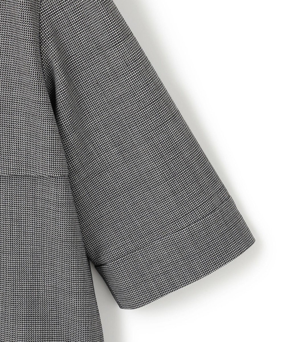 ICB L 【UVカット・洗える】ウール2WAYストレッチ ノーカラーブルゾン 