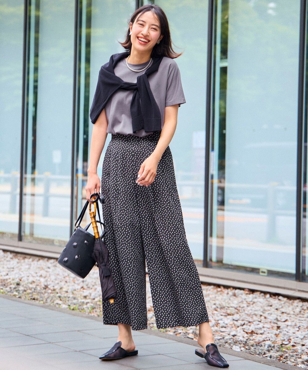 ANY L 【新色追加/吸水速乾/イージーケア/UVカット/接触冷感】さらさらDRYパンツ 