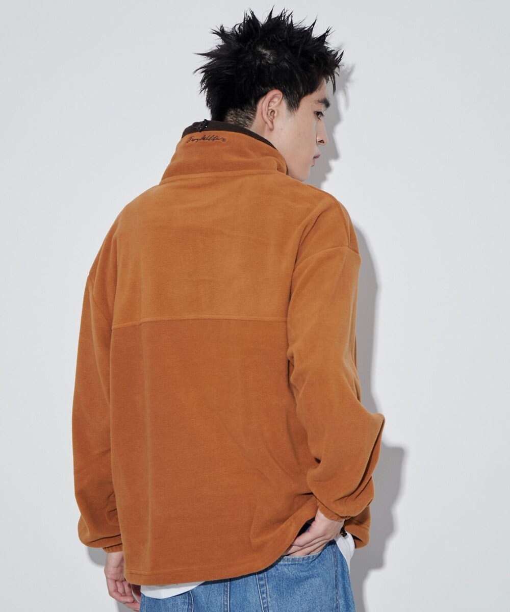 WEGO DISCUSフリースハーフジップPO 