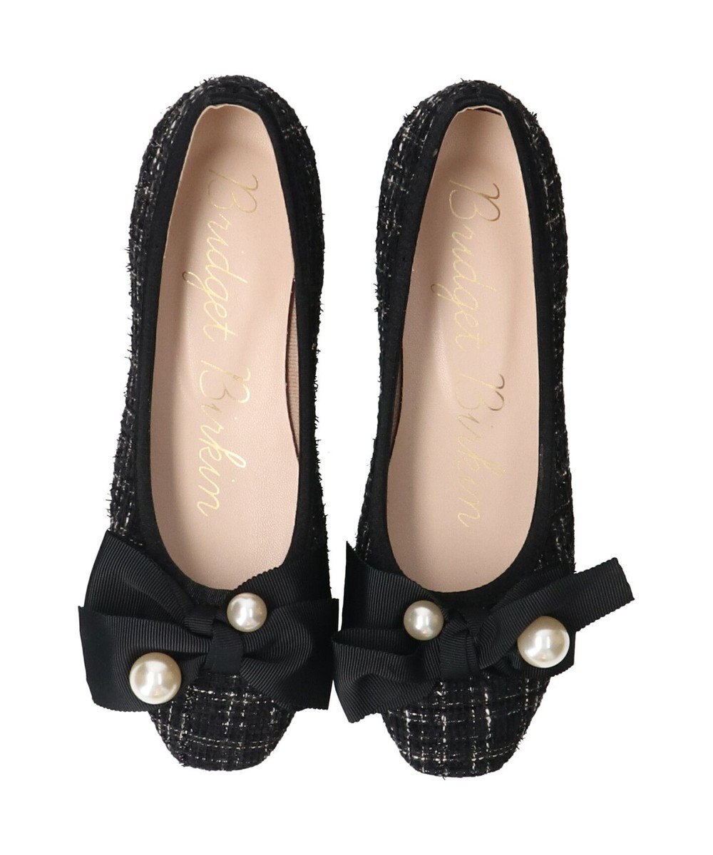 Bridget Birkin 【Bridget Birkin】ビッグパールリボンフラットシューズ 
