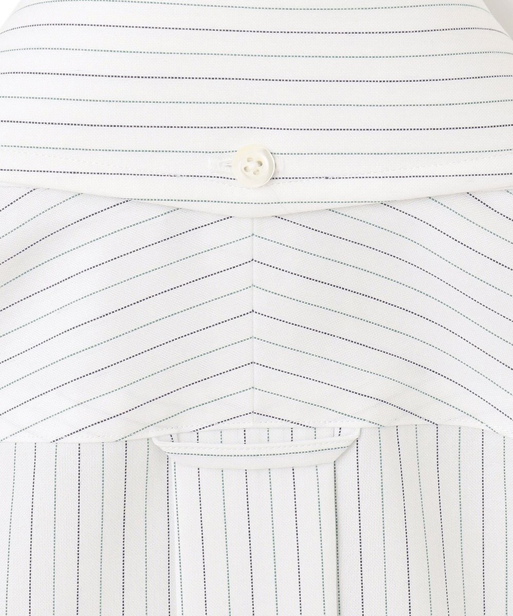 J.PRESS MEN 【EXTRA COMFORT / 形態安定・ストレッチ・抗菌防臭・速乾】ピンオックス オルタネートストライプ 半袖シャツ/B.D. 