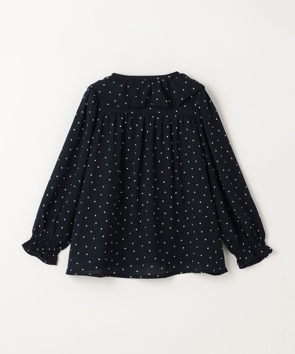 組曲 KIDS 【110-140cm】ラッフルドット ブラウス 