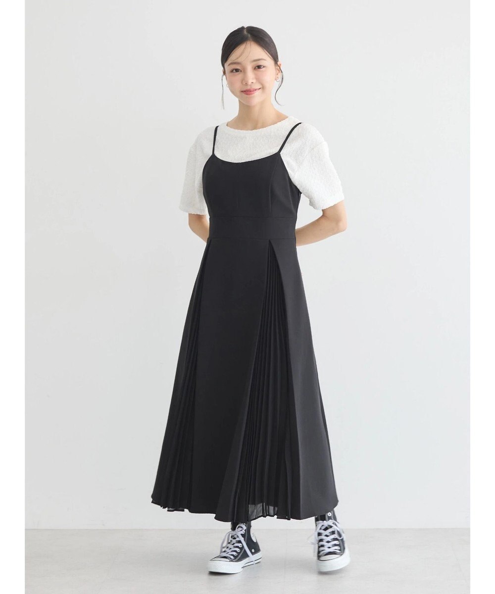 earth music&ecology プリーツジャンドレ 