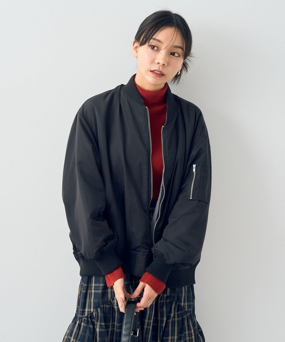 earth music&ecology リバーシブルMA-1 