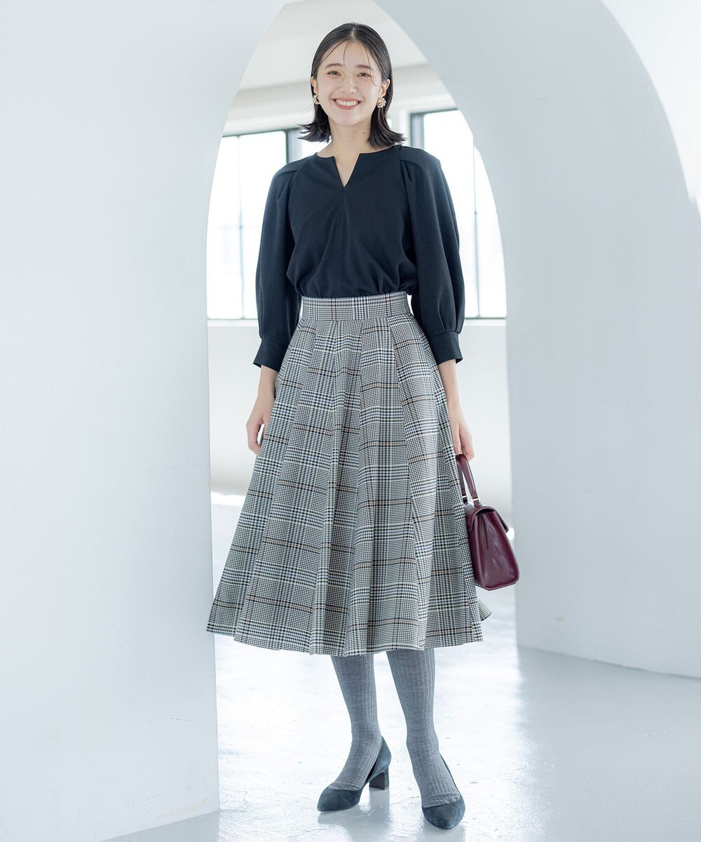 組曲 タックスリーブカルゼ カットソー 