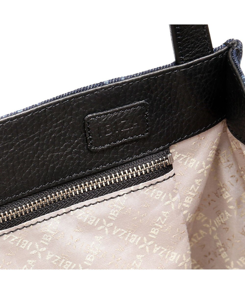 IBIZA バケーロ　ロゴデニム　セミショルダーバッグ 