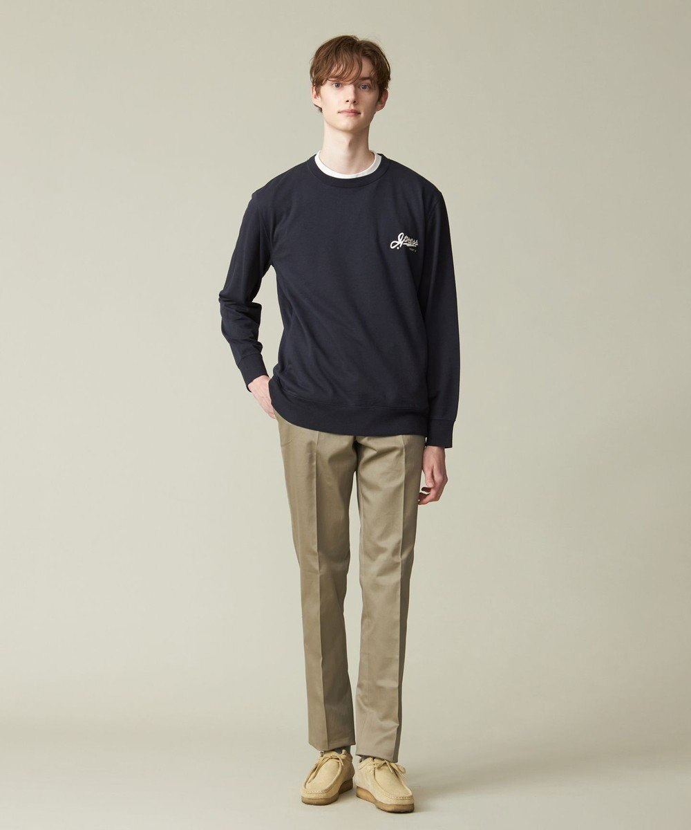 J.PRESS MEN インレージャージー ロゴトレーナー 