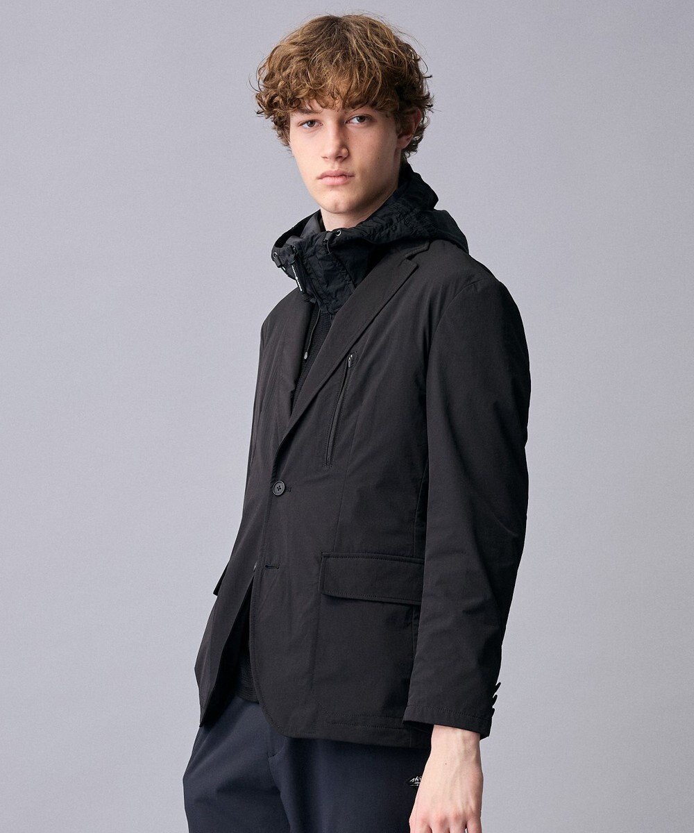 JOSEPH ABBOUD MOUNTAIN 【ストレッチ/ソフト/ECO撥水】ストレッチダブルフェイスアクティブ ジャケット 