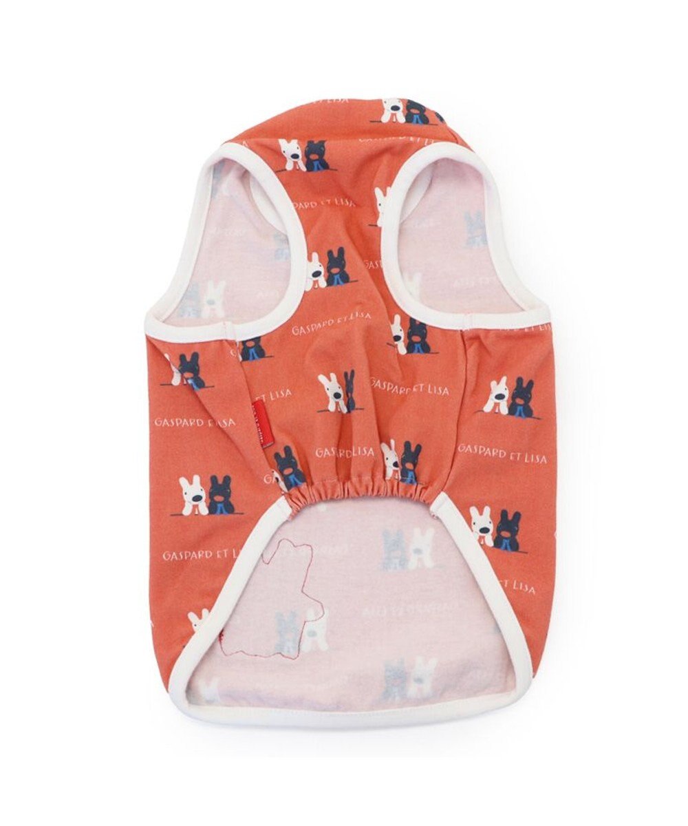 PET PARADISE リサとガスパール  ペティヒート 天竺 タンクトップ 《頬杖柄》 超小型犬 小型犬 