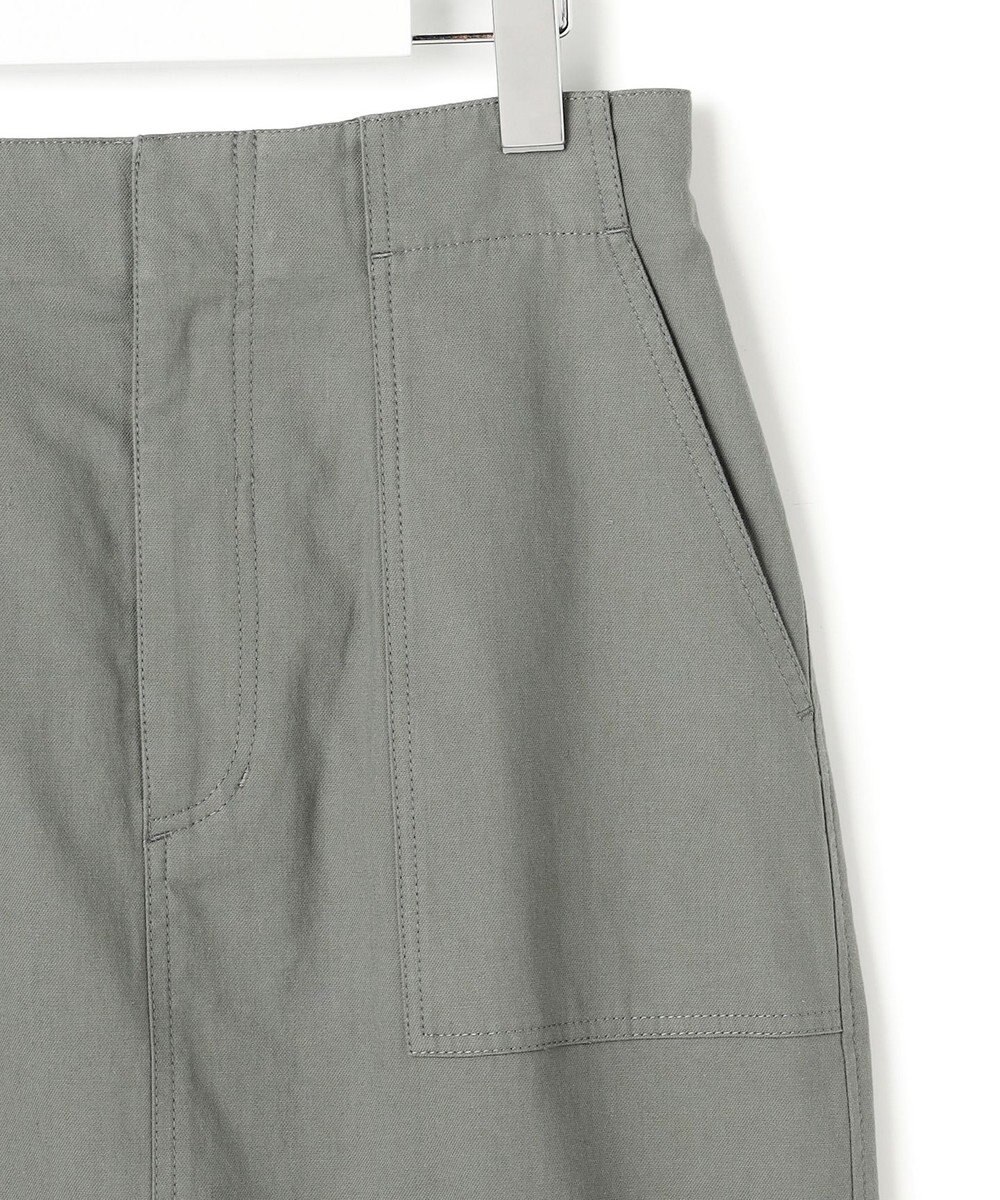 23区 L 【先行予約】スラブツイルストレッチ Iライン スカート 