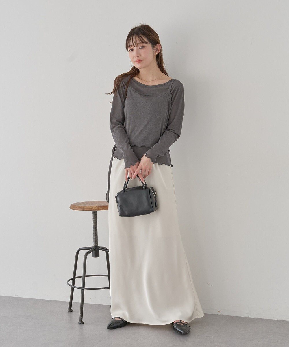 earth music&ecology 【SET2点】ツイストキャミレイヤードカットソー 