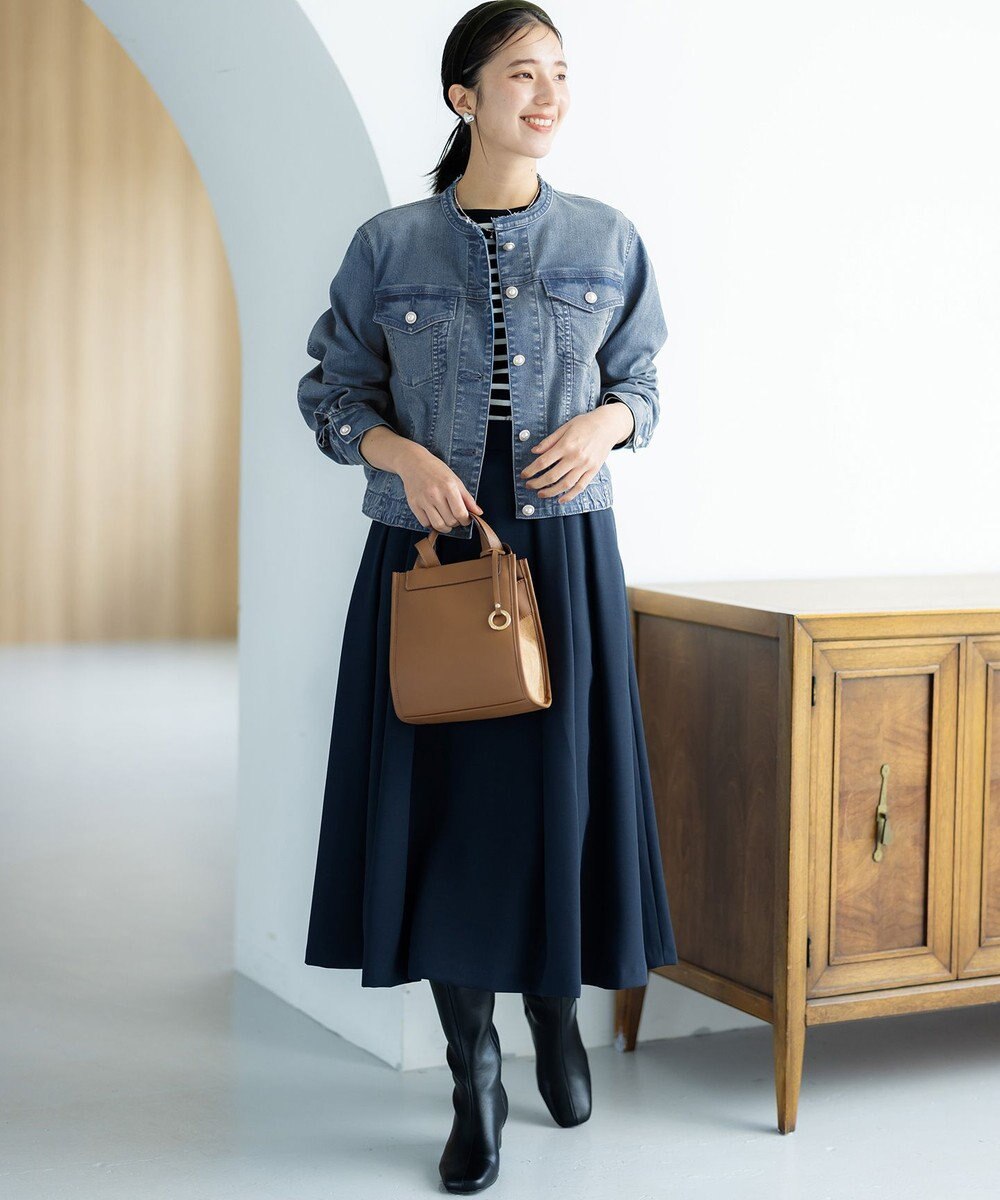 組曲 S 【23AW】パールボタンデニム ジャケット 