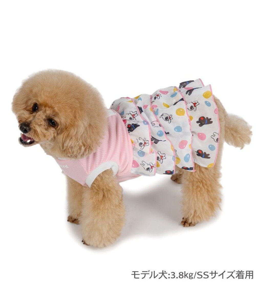 PET PARADISE リサとガスパール ワンピース 《シャボン玉》 小型犬 