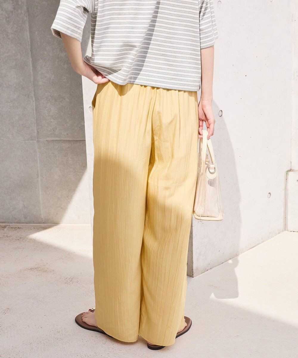 AMERICAN HOLIC 【接触冷感】ワッシャーイージーパンツ 