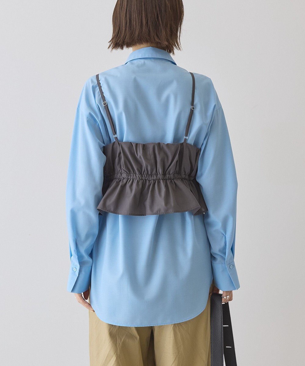 AMERICAN HOLIC 【2点セット・イージーケア】ビスチェ＋シャツ 