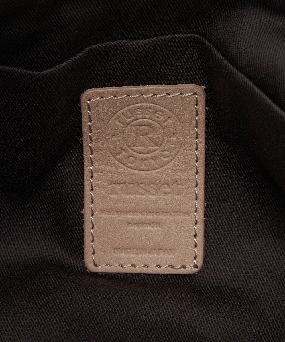 russet ソフトレザーラウンドショルダーバッグ【シルバー】(CE-1470-WEB) 