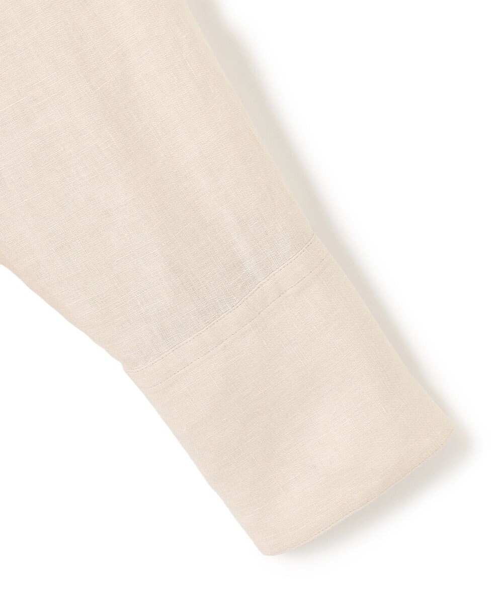 23区 【洗える】LIBECO クロップド シャツ 