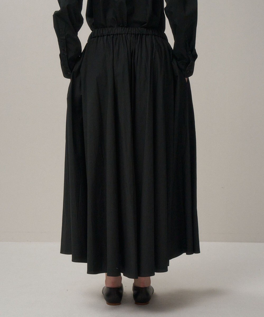 ATON NATURAL DYED COTTON LAWN | ギャザースカート 