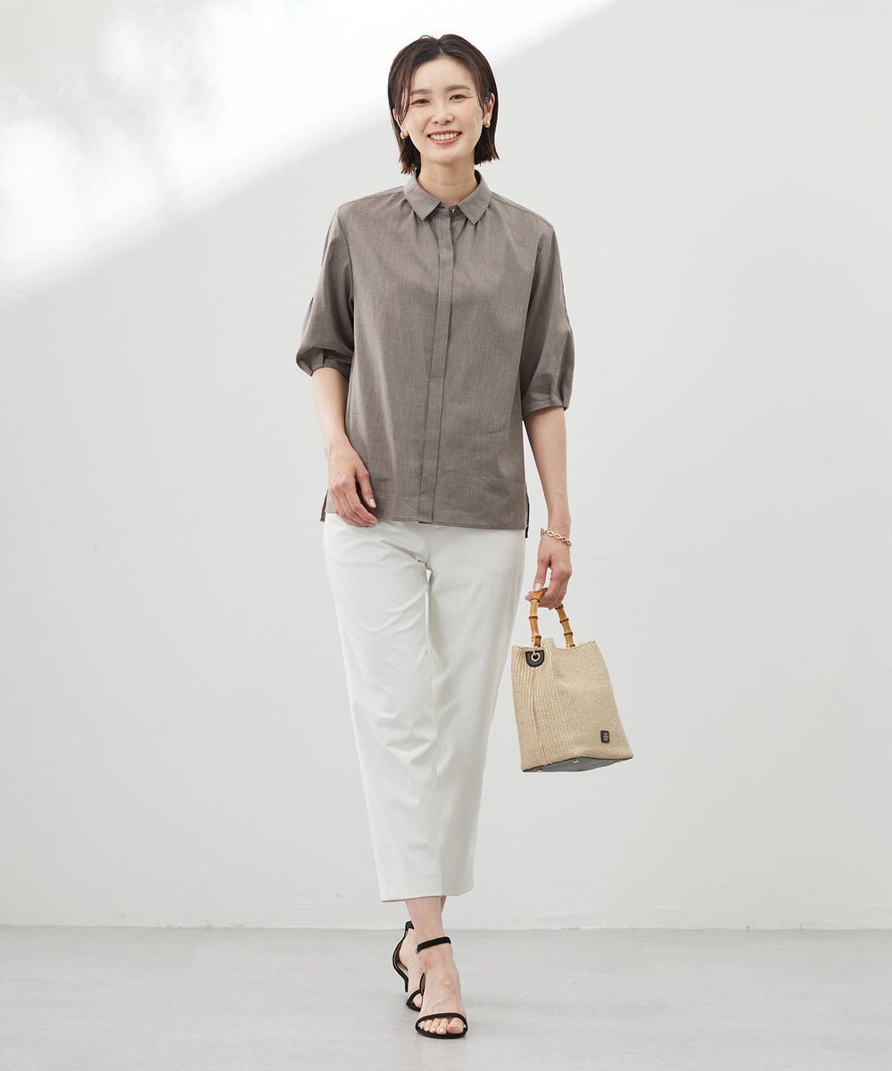 J.PRESS LADIES 【2way】 バンブー カゴ バッグ 