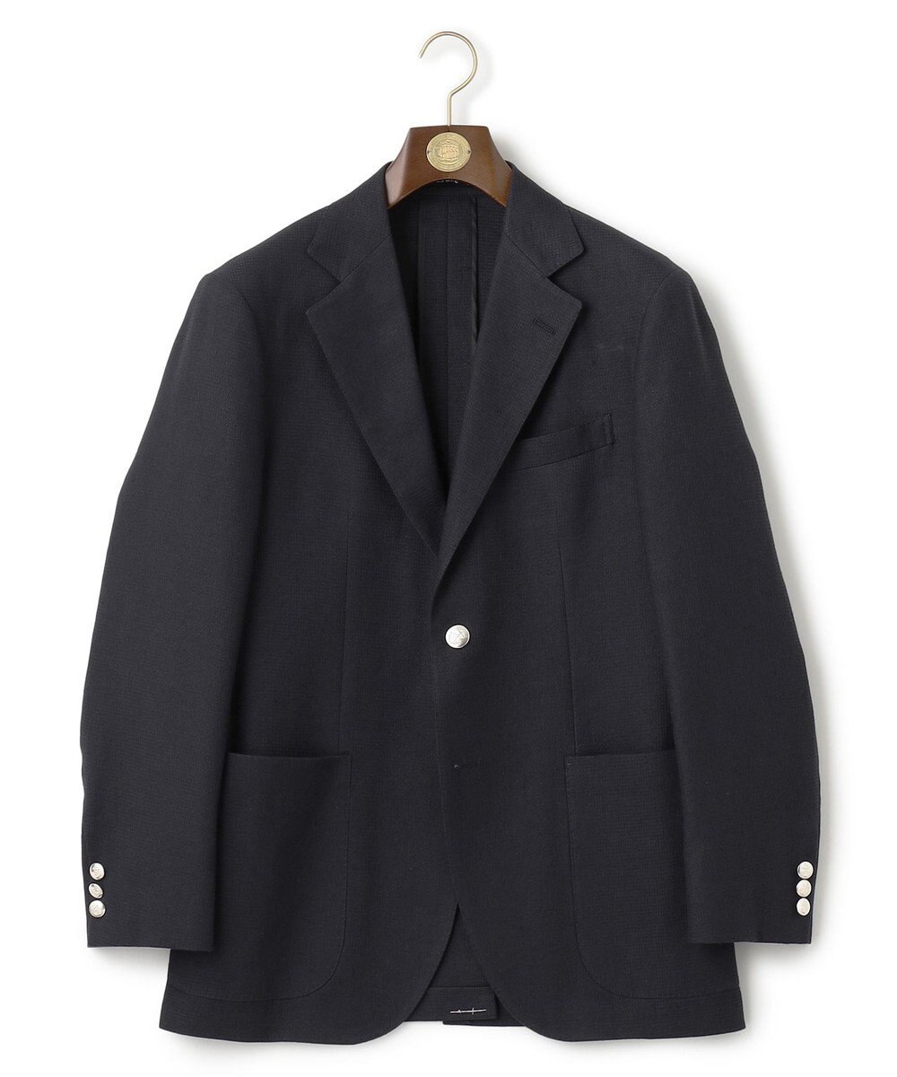 J.PRESS MEN 【WEB・一部店舗限定】リネンコットンワッフル ジャケット 