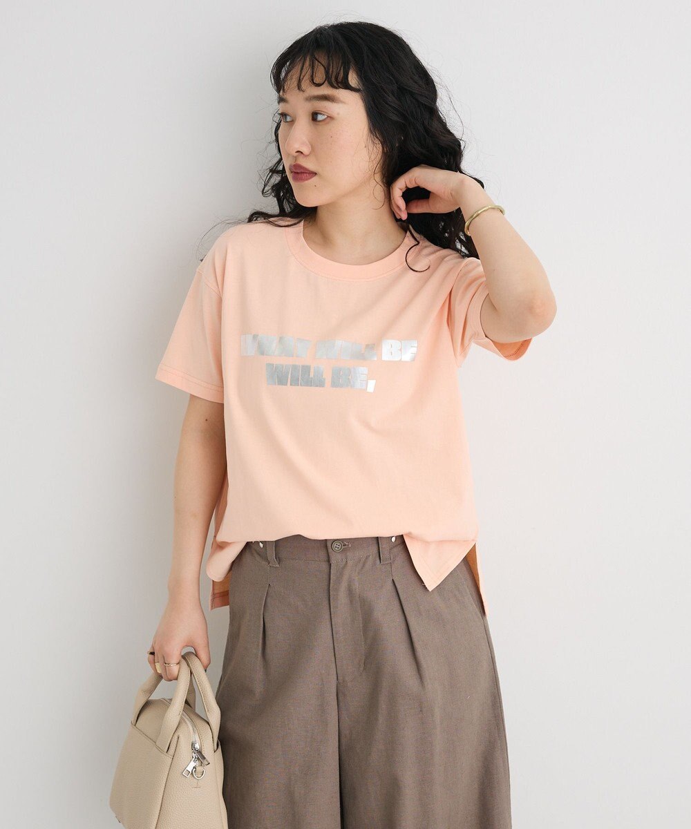 CRAFT STANDARD BOUTIQUE メタリックロゴプリントＴＥＥ 