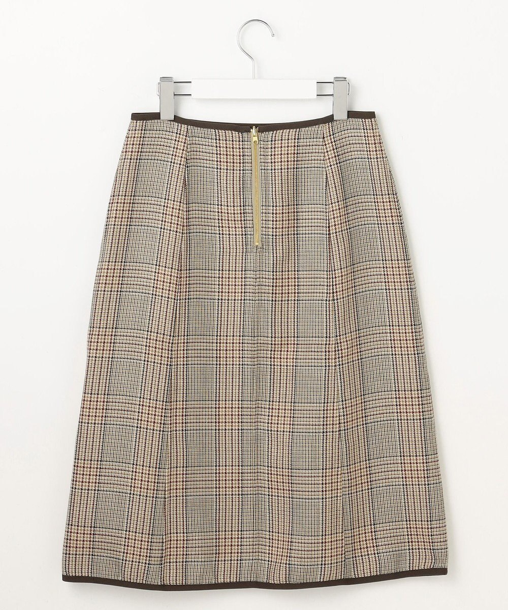 J.PRESS LADIES S 【リバーシブル】リバーチェック スカート 