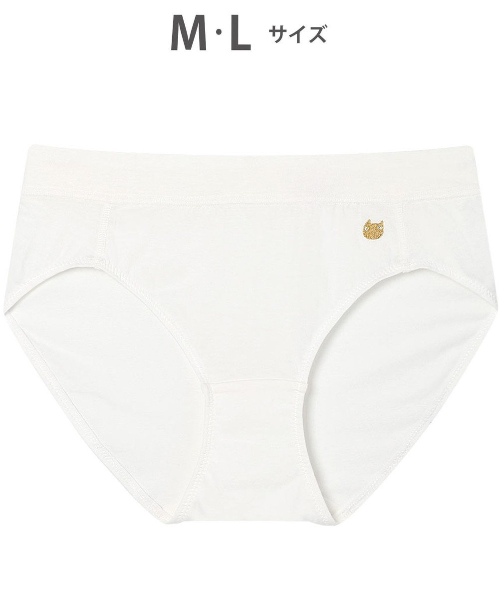 tsumori chisato SLEEP ツモリチサト ショーツ 綿混ベア天竺素材(身生地) はきこみ丈あさめ レディース UPX400/ワコール 