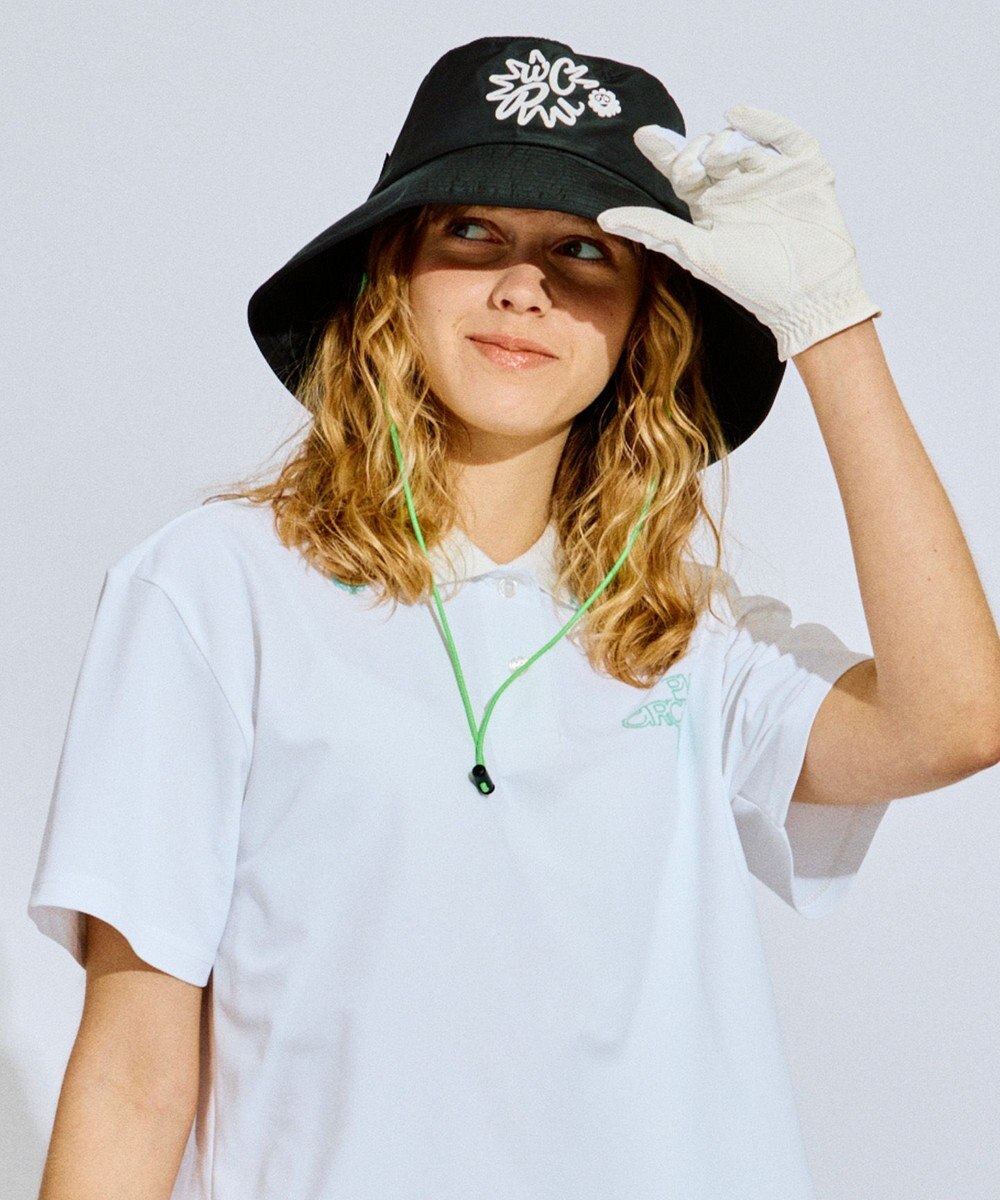 PW CIRCULUS 【手洗い洗濯可 / 小さくたためる】【UNISEX】NEW！ポケッタブルバケットハット  ゴルフ 
