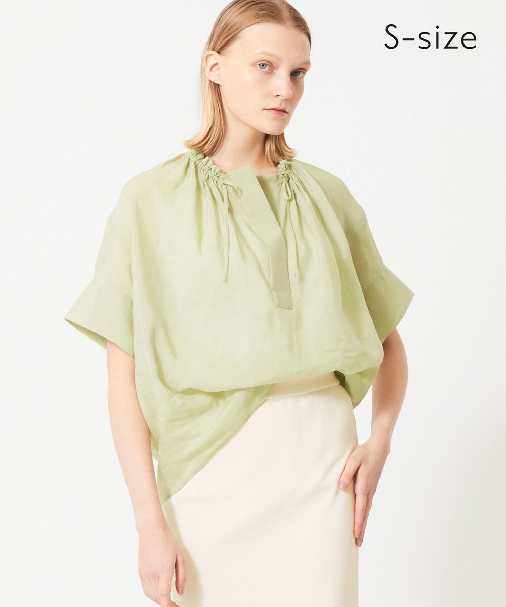 BEIGE， 【S-size】LILAC / ギャザーブラウス 