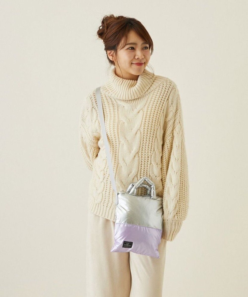 ROOTOTE 1474【取外し可能ショルダー付き】LT.サコッシュ.フェザー.カラー-B 