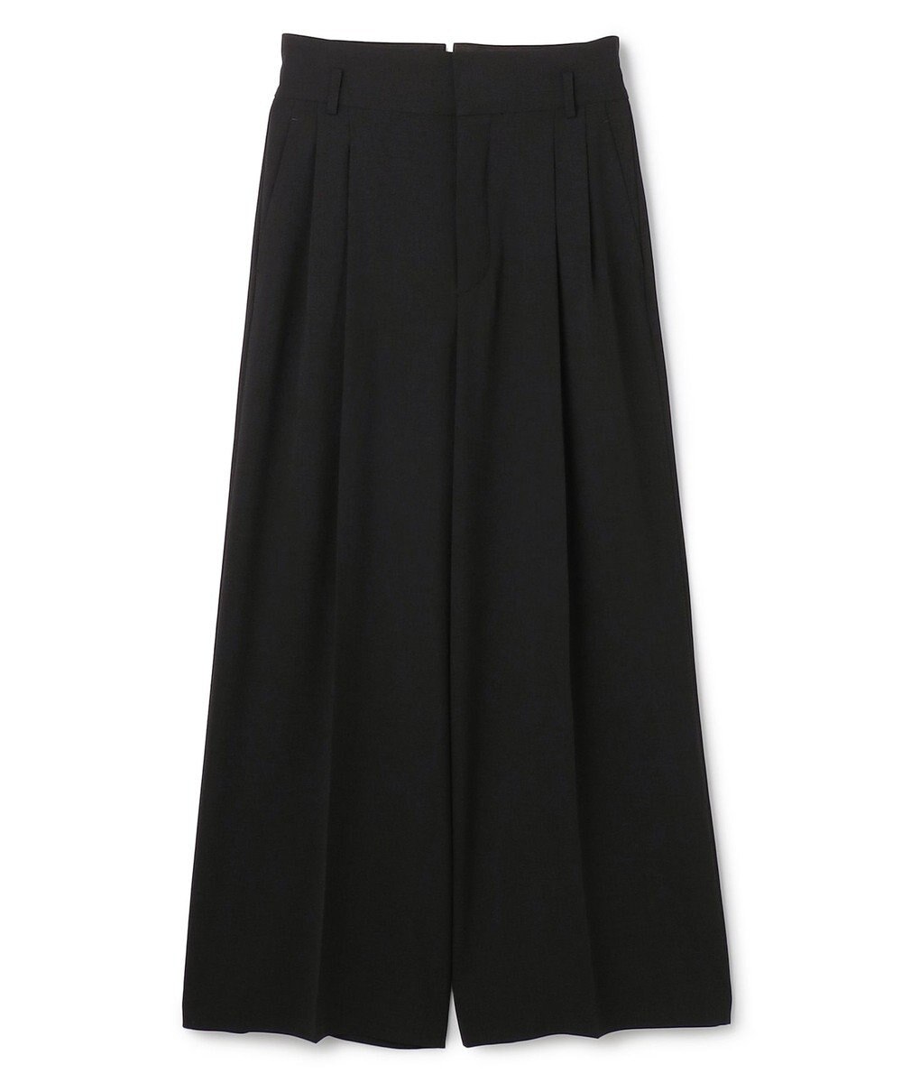 uncrave ドライタッチトロ ワイドトラウザー 