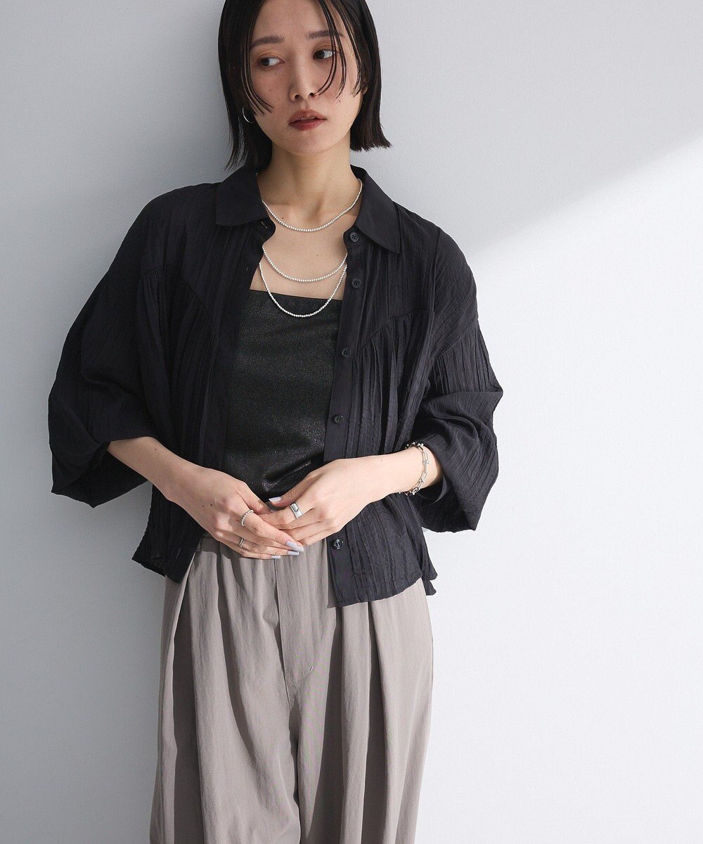 Green Parks ・ＳＵＧＡＲ　ＳＰＯＯＮ　ワッシャーキリカエブラウス 