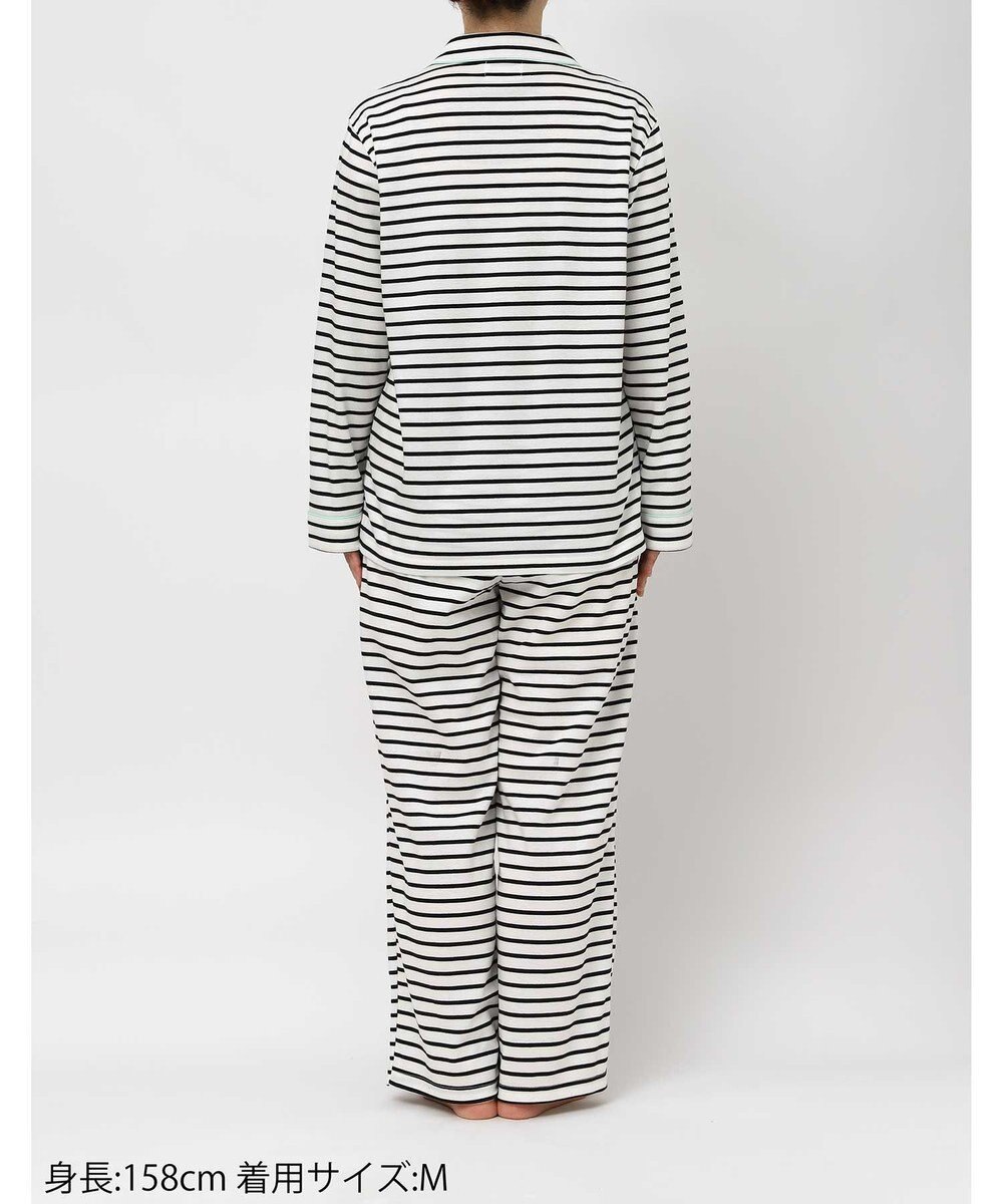une nana cool 【綿混】ポンチボーダーパジャマ 